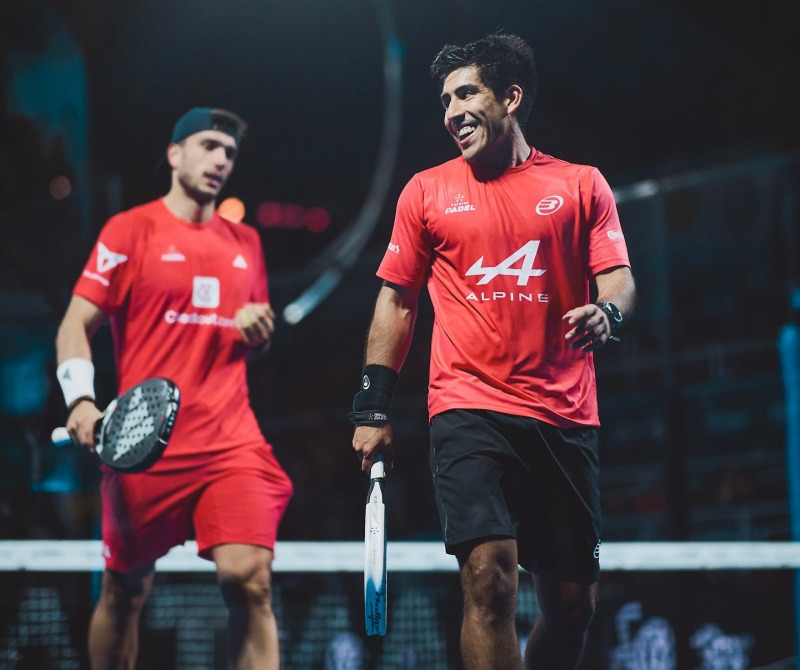 Chingotto  Galn, campeones en Chile sin jugar